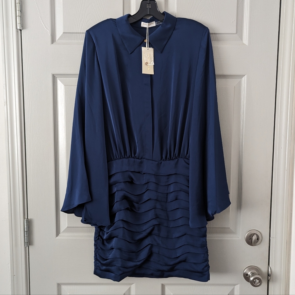 Ramy Brook Navy Blue Dress